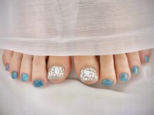 ルビーネイル 太閤通駅店(RUBY NAIL)/ワンカラーフットネイル