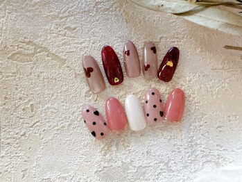 インネイルサロン 日暮里(IN NAIL SALON)/初回オフ無料バレンタイン7800