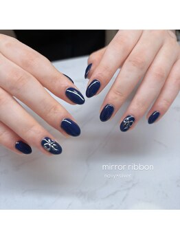 エンズネイル(O’s nail)/リボンネイル