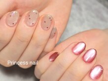 プリンセスネイル(Princess nail)/ハートホログラムマグ　9,600