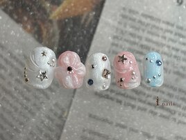 Y2Kマーブルネイル