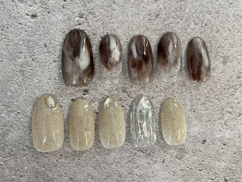 グロウ ネイル(GLOW×NAIL)/シンプル定額コース　2022年12月