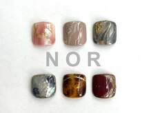 ノア 高槻店(NOR)/【FOOT】親指アート2本¥7000