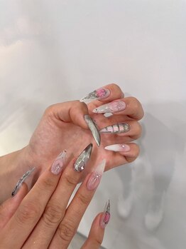 モカ 心斎橋(moca by Lee)/【Aina】y2kネイル