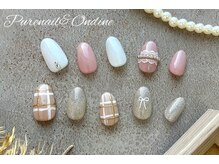 ピュアネイルアンドオンディーヌ/定額ミドルデザイン