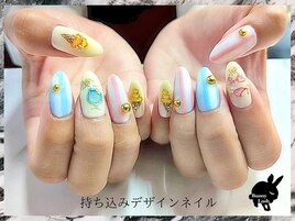 【持ち込みデザインネイル】
