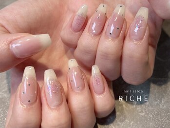 リッシュ(RICHE)/ナチュラルチークネイル