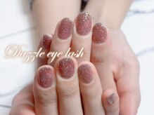 ダズルアイラッシュ 綾瀬(Dazzle eyelash)/ハンドフラッシュネイル