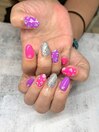 持ち込みデザインネイル