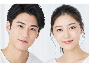 エー バイ フー 心斎橋店(A BY WHO)の写真/【心斎橋】メンズもレディースもアイブロウで綺麗な眉毛を続ける理想の目元へ導くサロン