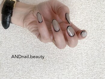 アンドネイル ビューティー(AND nail,beauty)/フレンチネイル/ジェルネイル