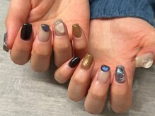 エクラス 銀座(Heclats)/ニュアンスネイル/春ネイル