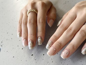 ミーム(meme)/ラメとホロフラワー