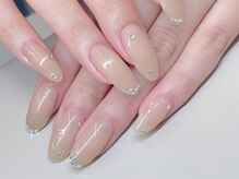 フォフォネイル 自由が丘(Fofo nail)/【ちゅるんベージュ ワンホン】