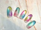 【Takeshita】カラフルネイル
