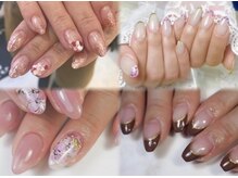 Nail-HAULERの雰囲気（シンプルもキラキラもお任せください♪）