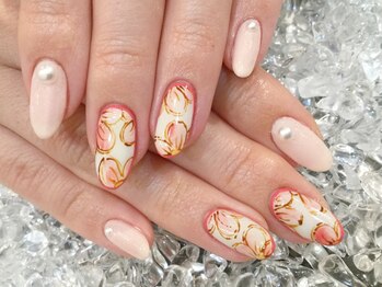 フラワーネイル