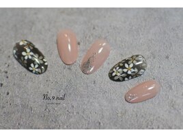 奥行きデイジーネイル＊