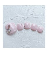 ネイルアイラッシュ アールエビス(R EBISU)/ピンクネイル