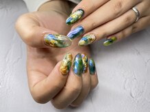 ネイルサロン ステラ(Nail salon stella)の雰囲気（大人気な天然石風♪♪）