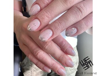 ネイル エミュスト(Nail Emuest)/ミラーフレンチ