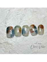 ネイルサロンクリアヴィラ(nail salon clear villa)/nuance art¥13200