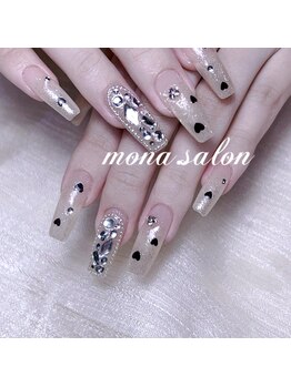 モナサロン(Mona salon)/ハートホログラムネイル