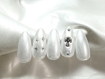 シンプルネイル¥8000~ No.4