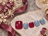 【フット】ジェル★ワンカラー＋美爪を育てる甘皮ケア＆フットバス♪