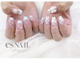 ガーリーアシメデザイン