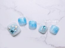 エンジェルガーデンネイル 池袋店(Angelgarden nail)/ブルーニュアンスネイル♪
