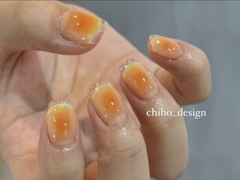 メルファッジ(mer fudge)/クリアフレンチネイル