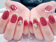 ラルネイル 大宮(Lull. nail)/＃ガラスフレンチ