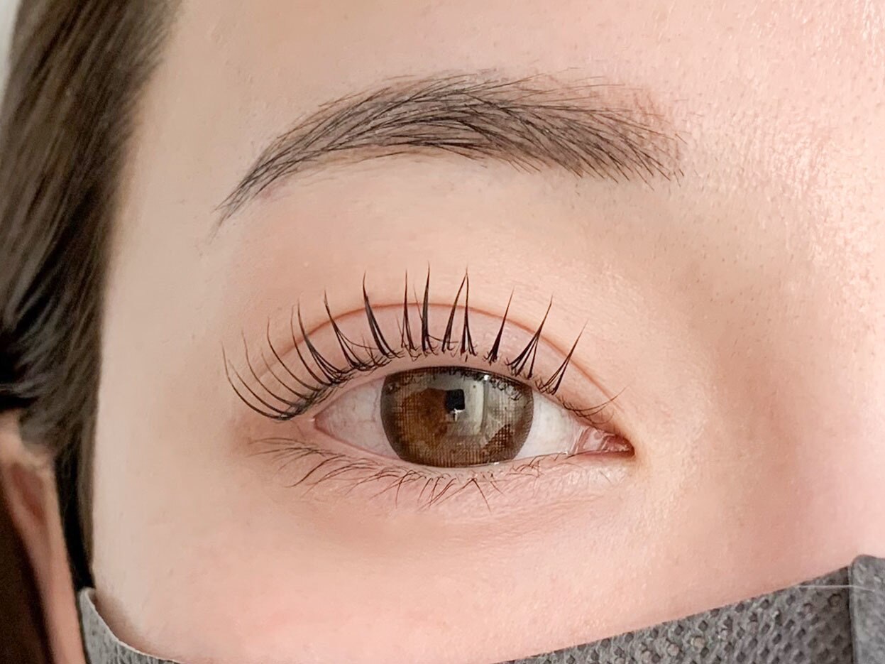 【まつ毛カール】平日限定☆パーマ液を使わないSISアイラッシュカール\6050♪