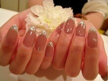 アロアロネイル(aloalo nail)/ガラスフレンチネイル
