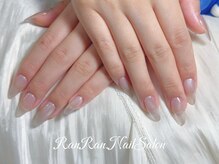 ランラン 池袋(RanRan)/透け感マグネットネイル