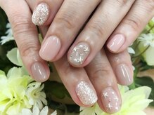 プルミエ ネイル(Premier Nail)/ヌーディカラー★スタースタッズ