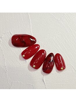 サロンR/大理石風ネイル