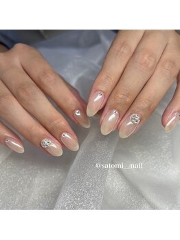 エムネイル ブランチ(Mネイル branch)/satomi担当:ホワイトミラー