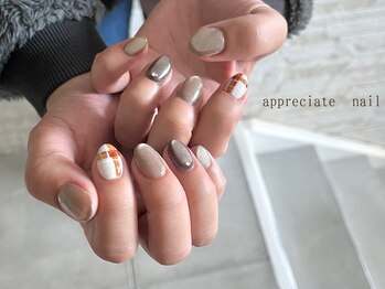 アプリシーエイトネイル(appreciate nail)/おまかせデザイン~♪