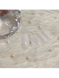 【nail】雪ネイル