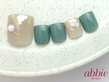 ネイルサロン アビー 宮益坂店(abbie)/オーロラシェルネイル¥11660