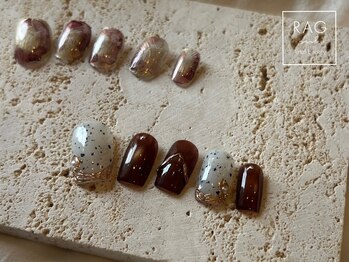 ラグ ネイル(RAG nail)/10月マンスリーデザイン