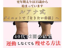 ルアナ(Luana.)の雰囲気（痩せたいのに痩せれない身体から、解決出来る、ルアナ法）