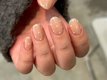 and &nbsp;w/Laque mini/＊スキンカラードットネイル＊