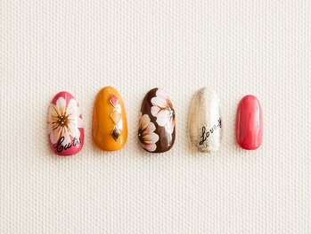 カオ ネイル(kao nail)/フラワー 6900円