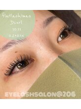 @206 バイ ヘアメイクチョコ(@206 by hair make choco)/フラットラッシュ つけ放題