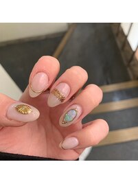 【シンプルネイル】
