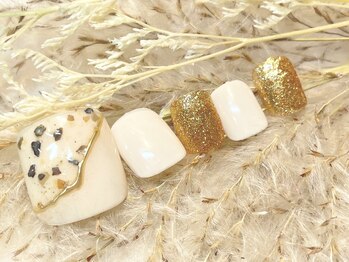 アイラッシュトウキョウドットライズ エキニア横浜店(TOKYO.RISE)/テラゾーネイル