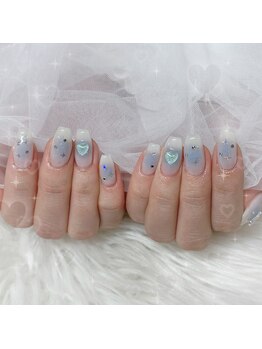 バベル 新町店(Babel)/チークネイル　¥8000～